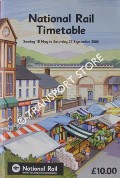 Book cover of National Rail Timetable [Great Britain] - 18 May to 27 September 2003 by Network Rail